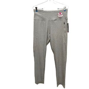 New York Laundry NWT Women Ankle Length Tummy Control Leggings Gray SZ Large
